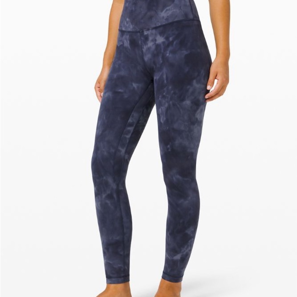 Lululemon Leggings Diamond Dye